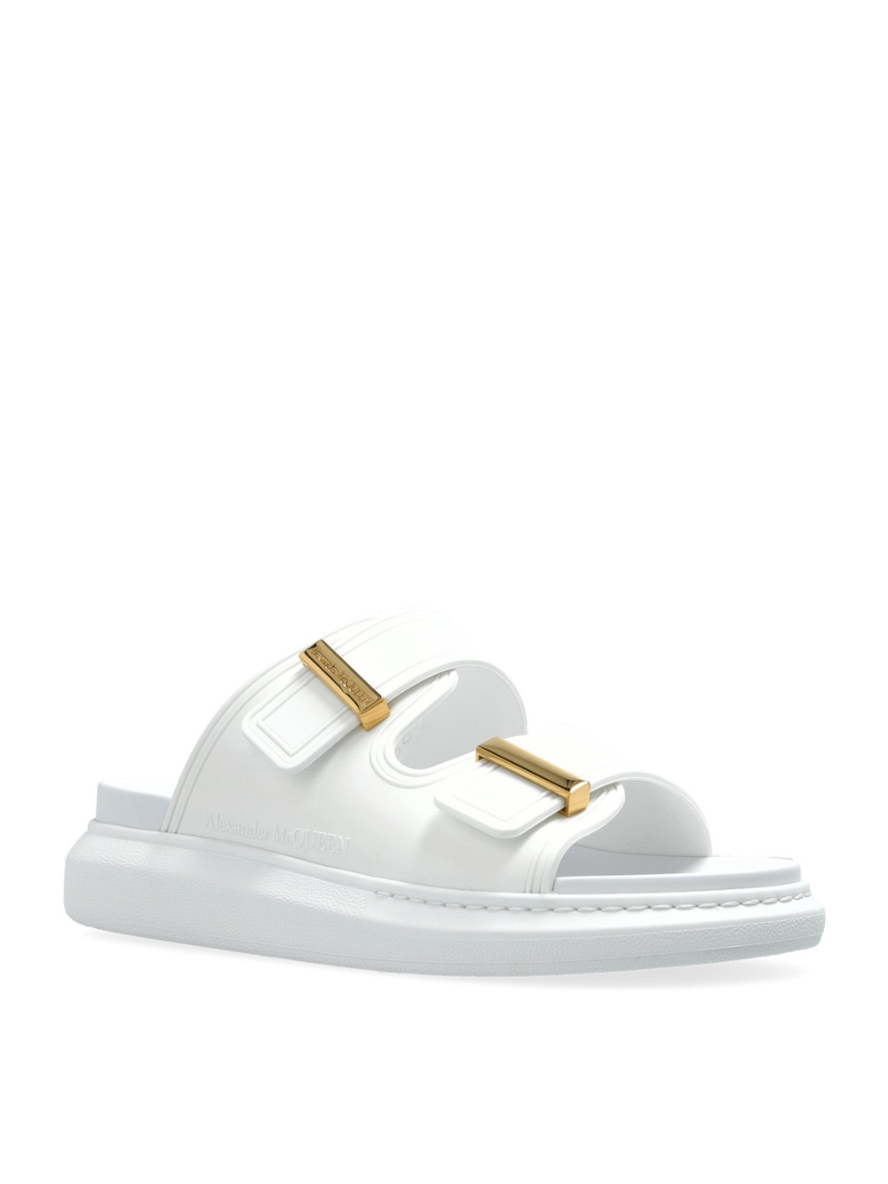 Alexander McQueen Hybrid Slide Sandals In Ivory Size 41 NIB